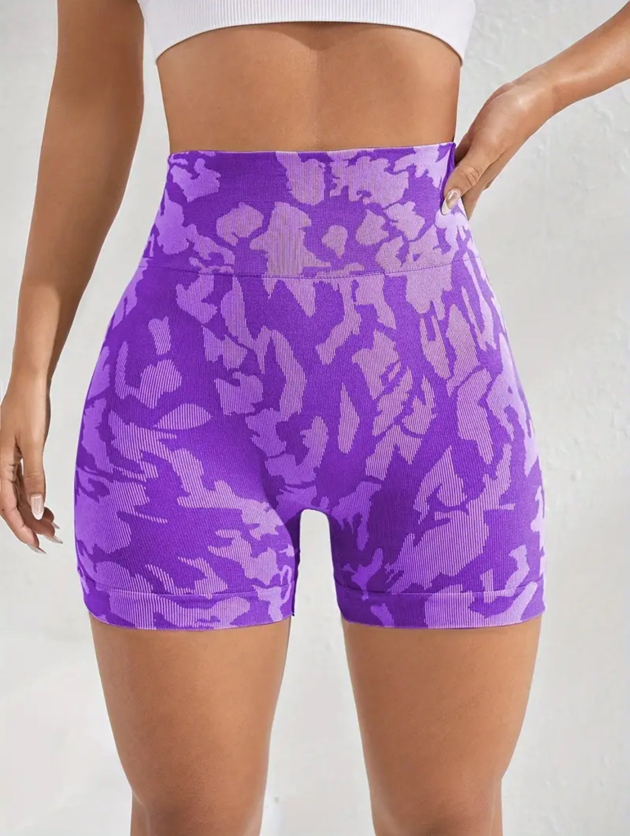Къси панталонки Foerma purple