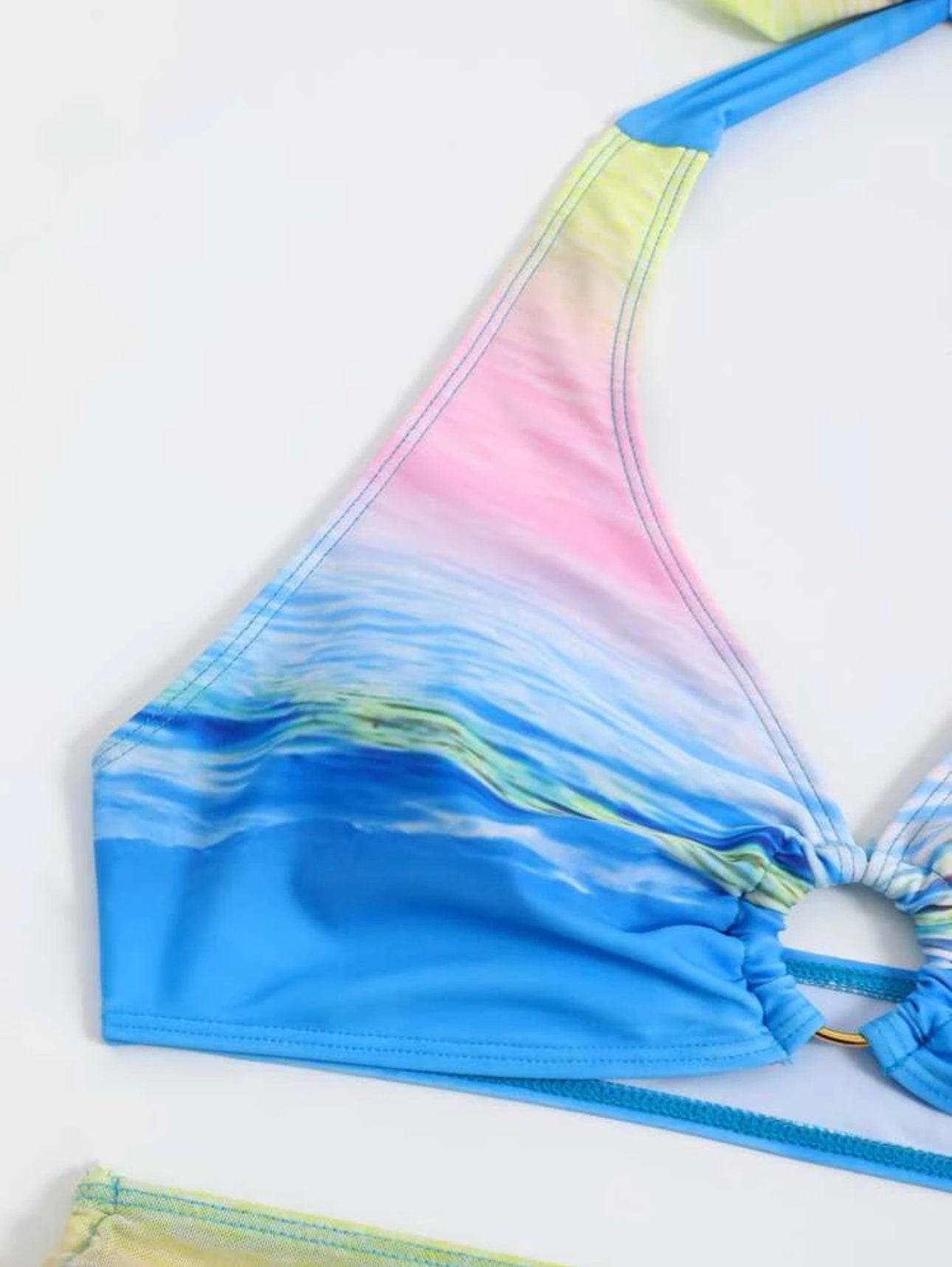 Бански rainbow wave от три части